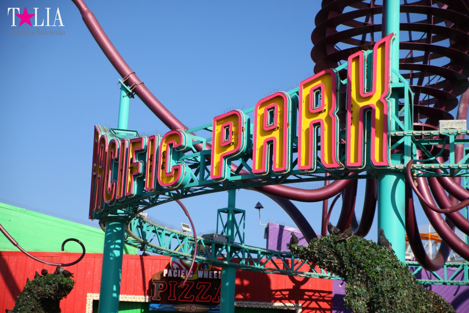 Santa Monica Pier in Los Angeles